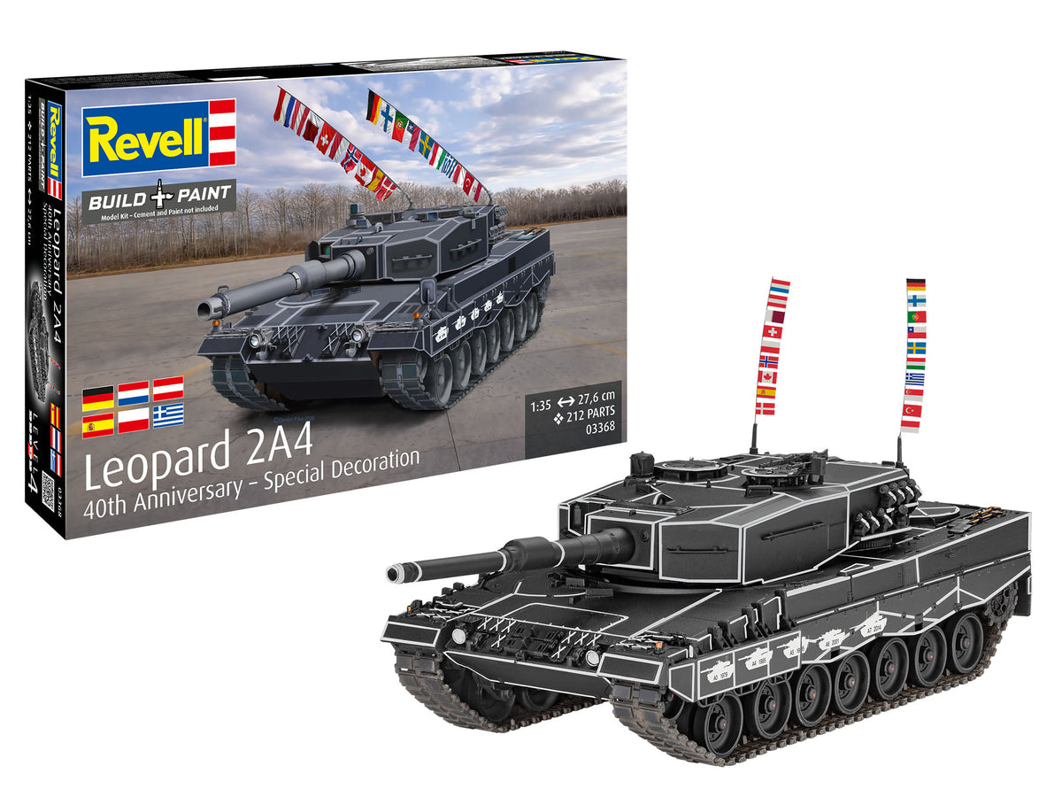 Leopard 2A4 - Special Decoration 40th anniversay