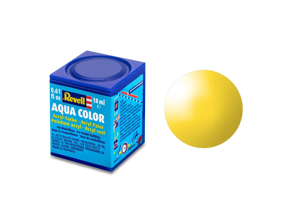 żółty, błyszczący RAL 1018 Aqua Color 18 ml