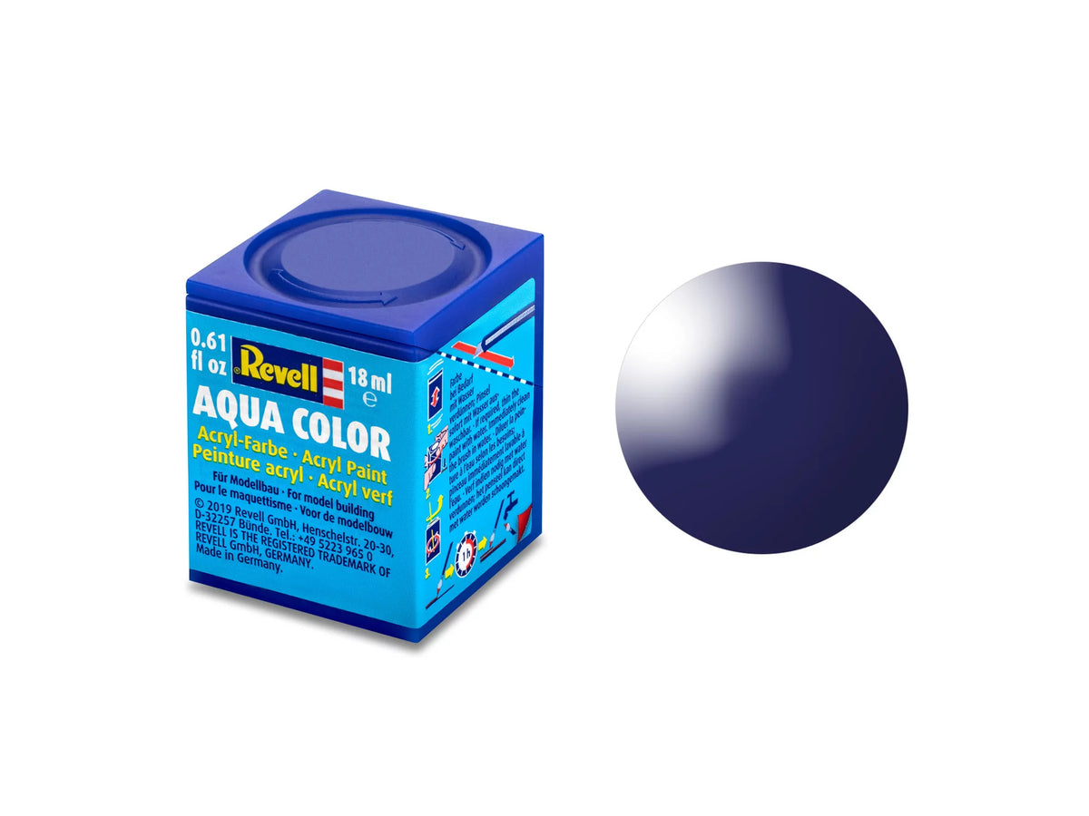nachtblau, glänzend RAL 5022 Aqua Color 18 ml