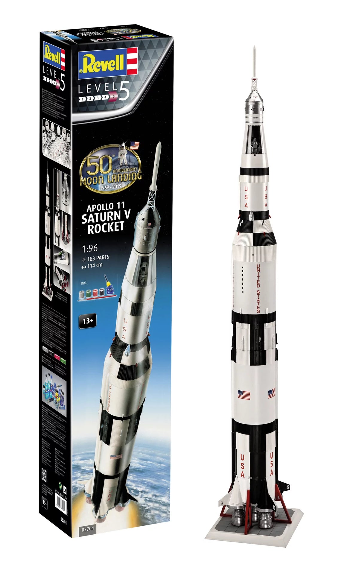 Geschenkset Apollo 11 Saturn V Rocket