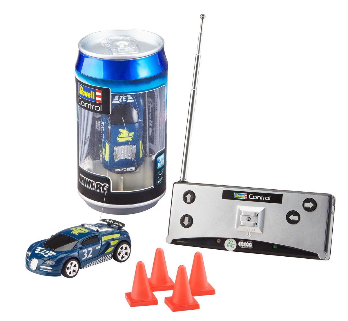 Mini RC Racing Car, blau