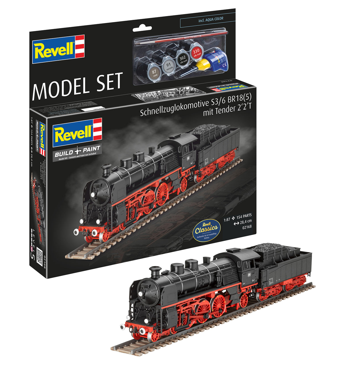 Model Set Express Loco S3/6 BR 18(5) with Tender