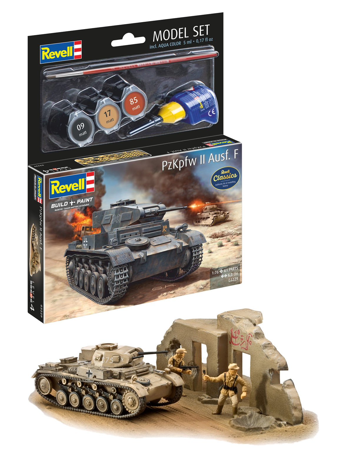 Model Set PzKpfw II Ausf. F