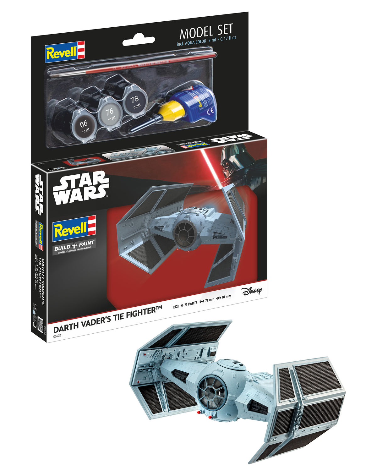 Model Set Darth Vader's TIE Fighter