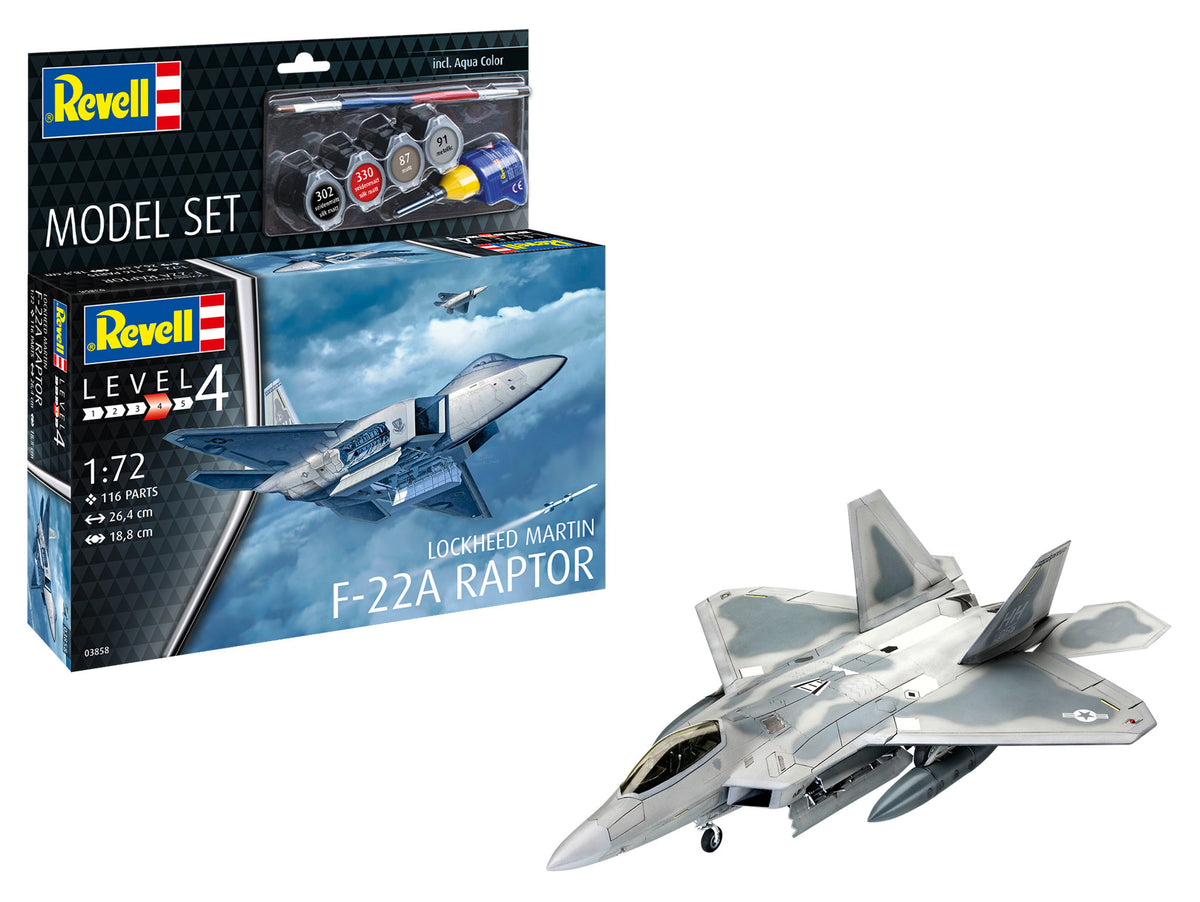 Model Set Lockheed Martin F-22A Raptor