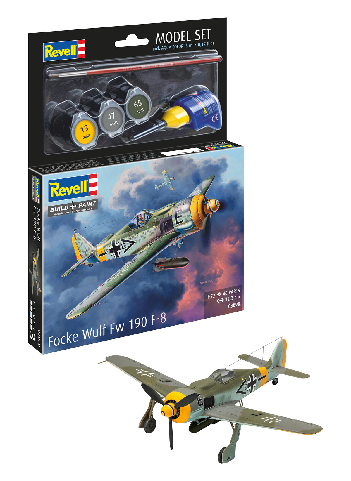 Model Set Focke Wulf Fw190 F-8
