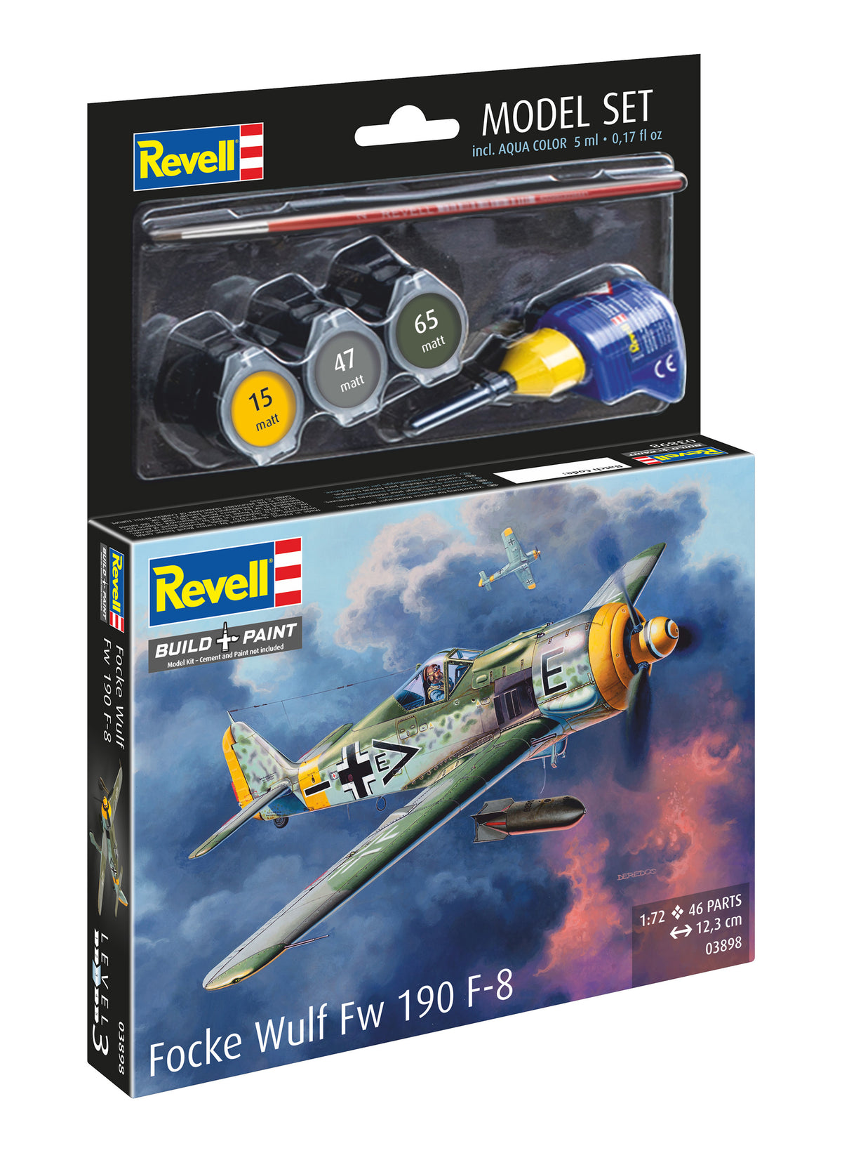 Model Set Focke Wulf Fw190 F-8