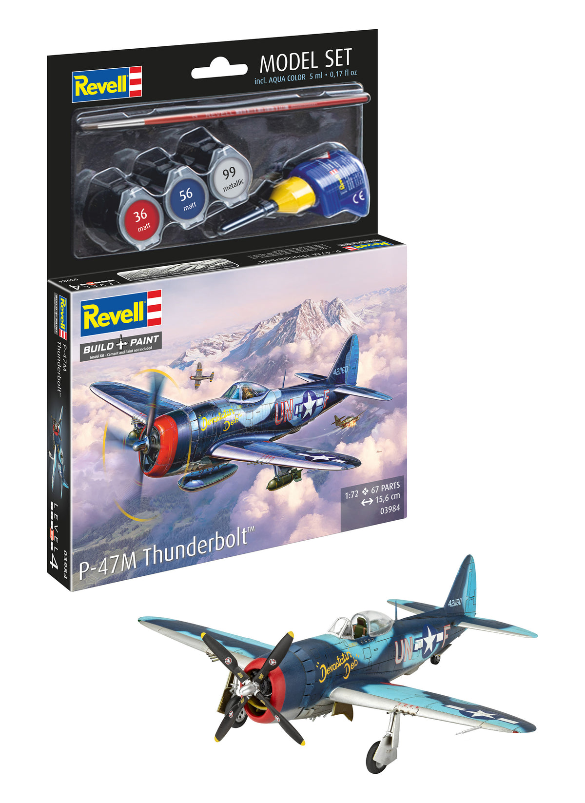 Model Set P-47M Thunderbolt
