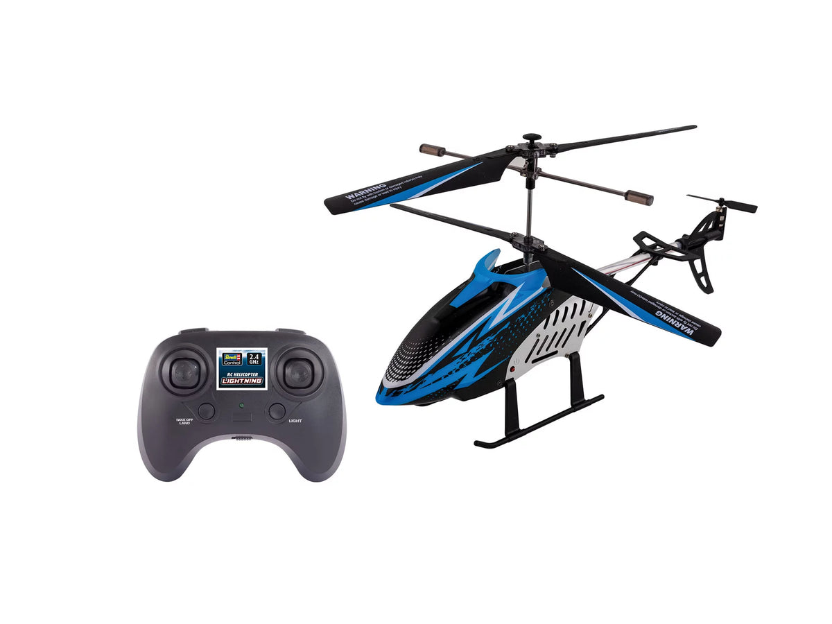 RC Helicopter Lightning, blau