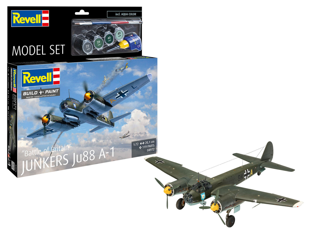 Model Set Junkers Ju88 A-1 "Battle of Britain"