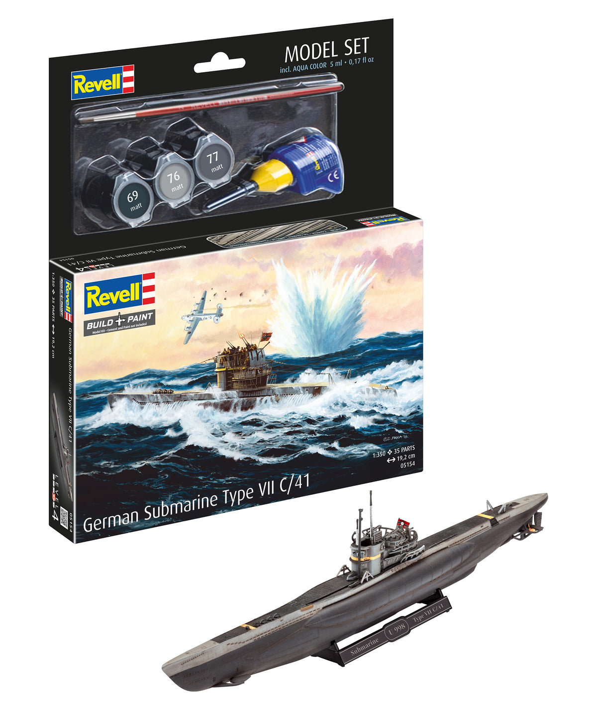Model Set German Submarine Typ