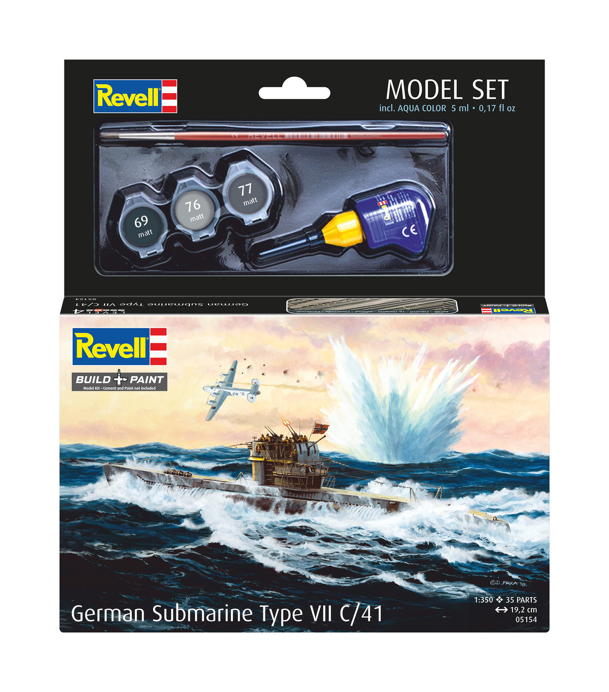 Model Set German Submarine Typ