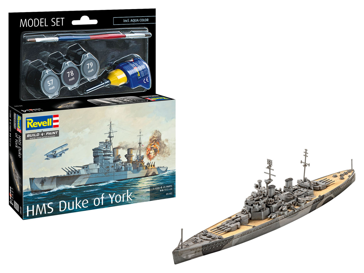 Model Set Battleship HMS Duke of York