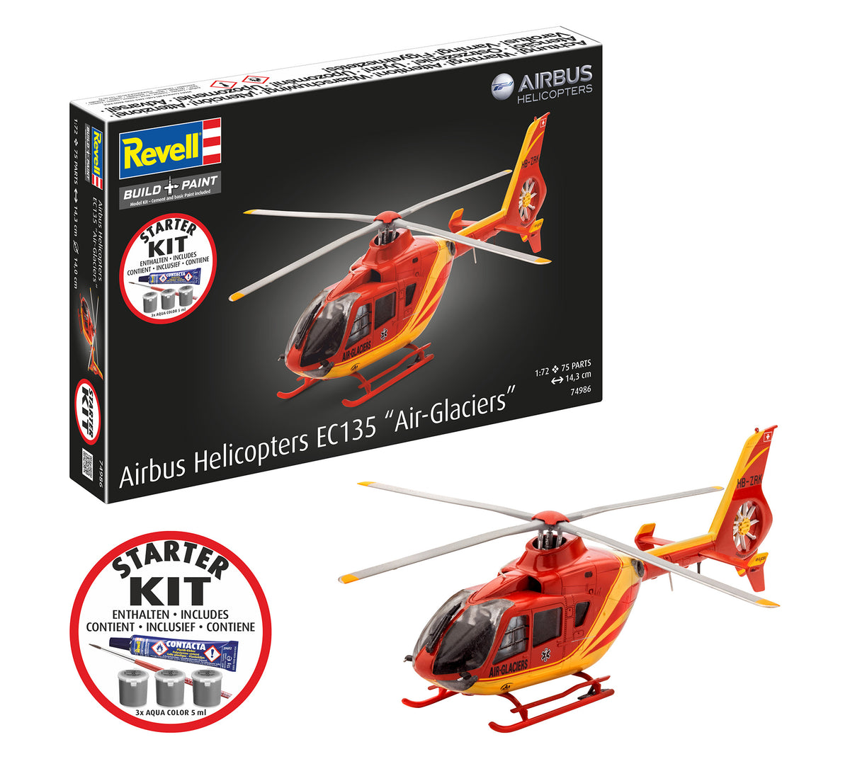 Starter Kit Airbus Helicopters EC135 "Air-Glaciers