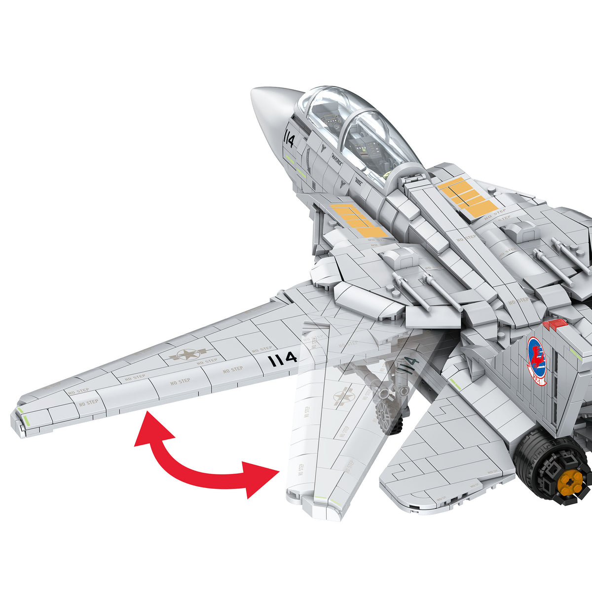 Maverick's F-14A Tomcat "Top Gun" - Brick System