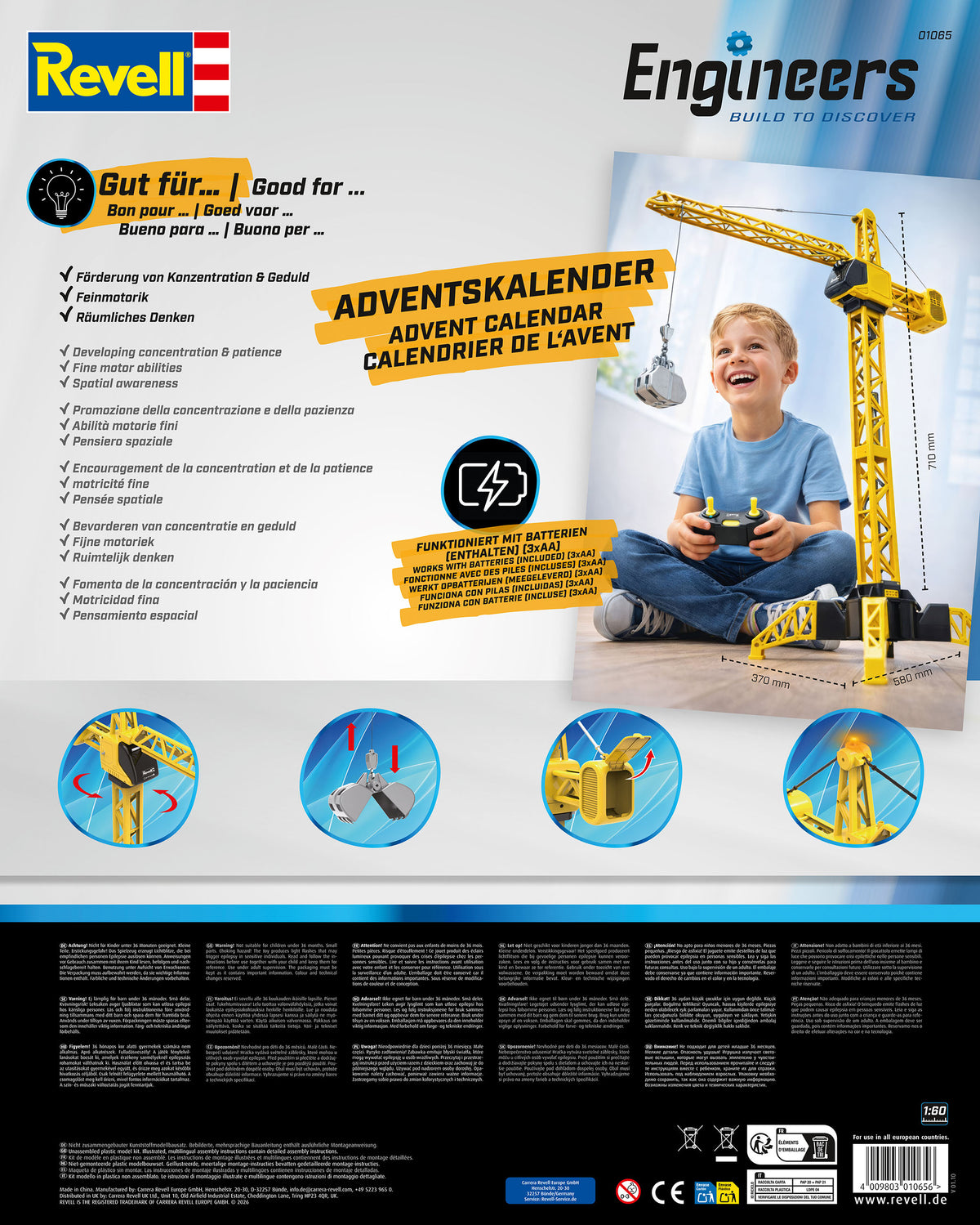 Advent Calendar Revell Engineers "Ultra Crane"