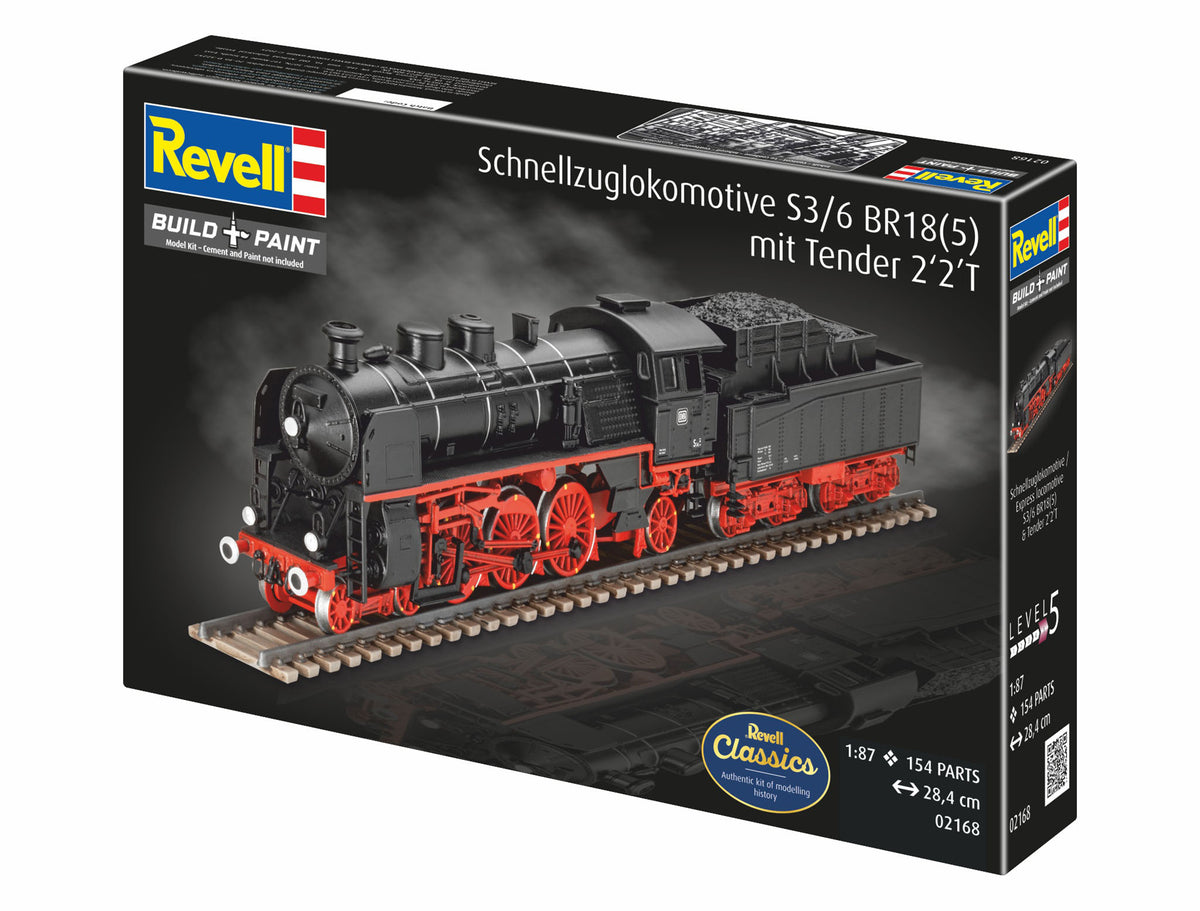 Express locomotive  S3/6 BR18(5) with Tender 2‘2’T