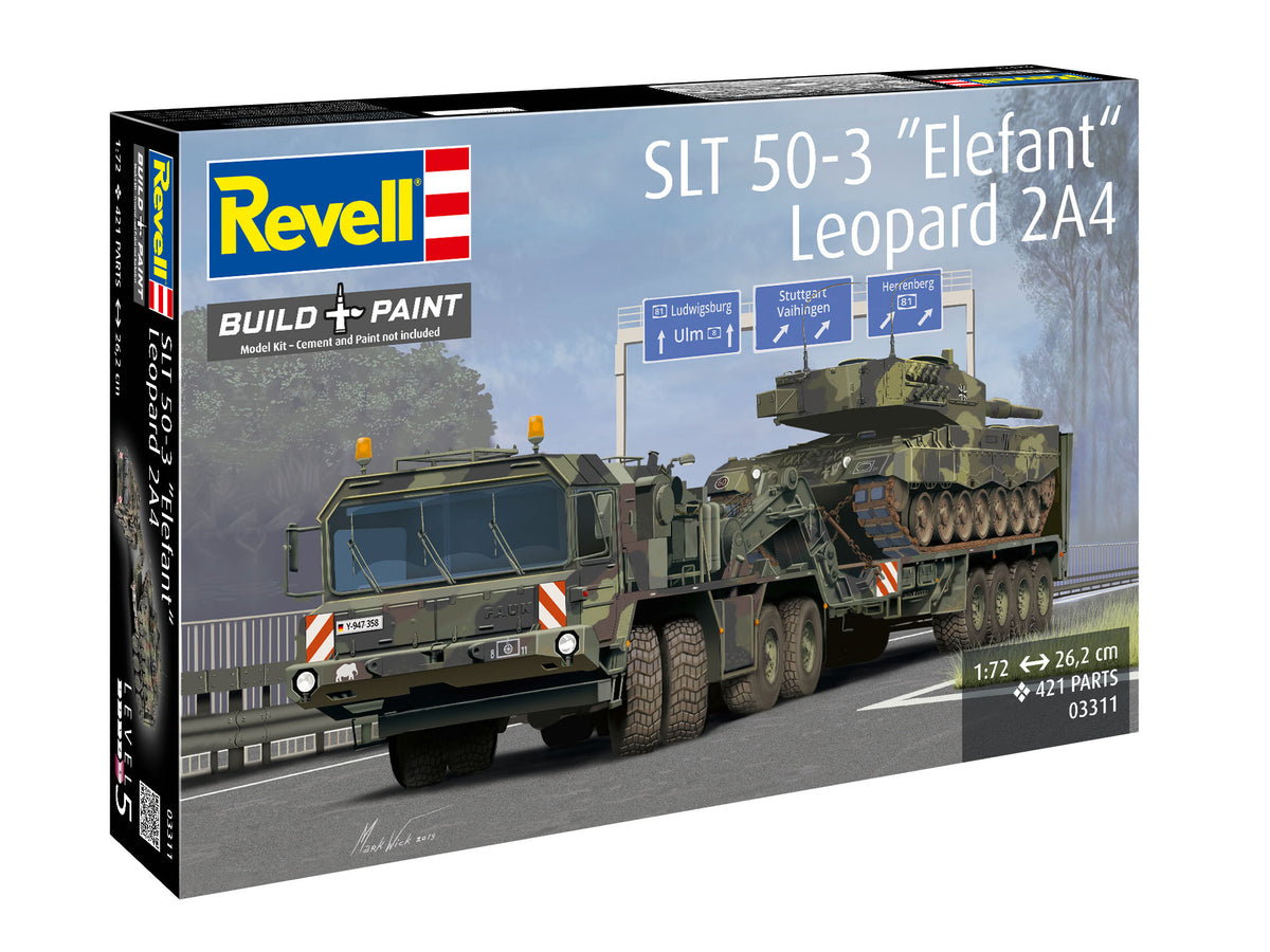 SLT 50-3 "Elefant" + Leopard 2A4