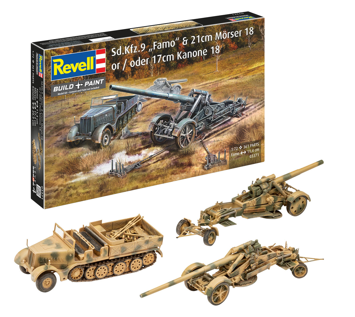 Sd.Kfz.9 "Famo" 21cm Mörser 18 or 17cm Kanone 18