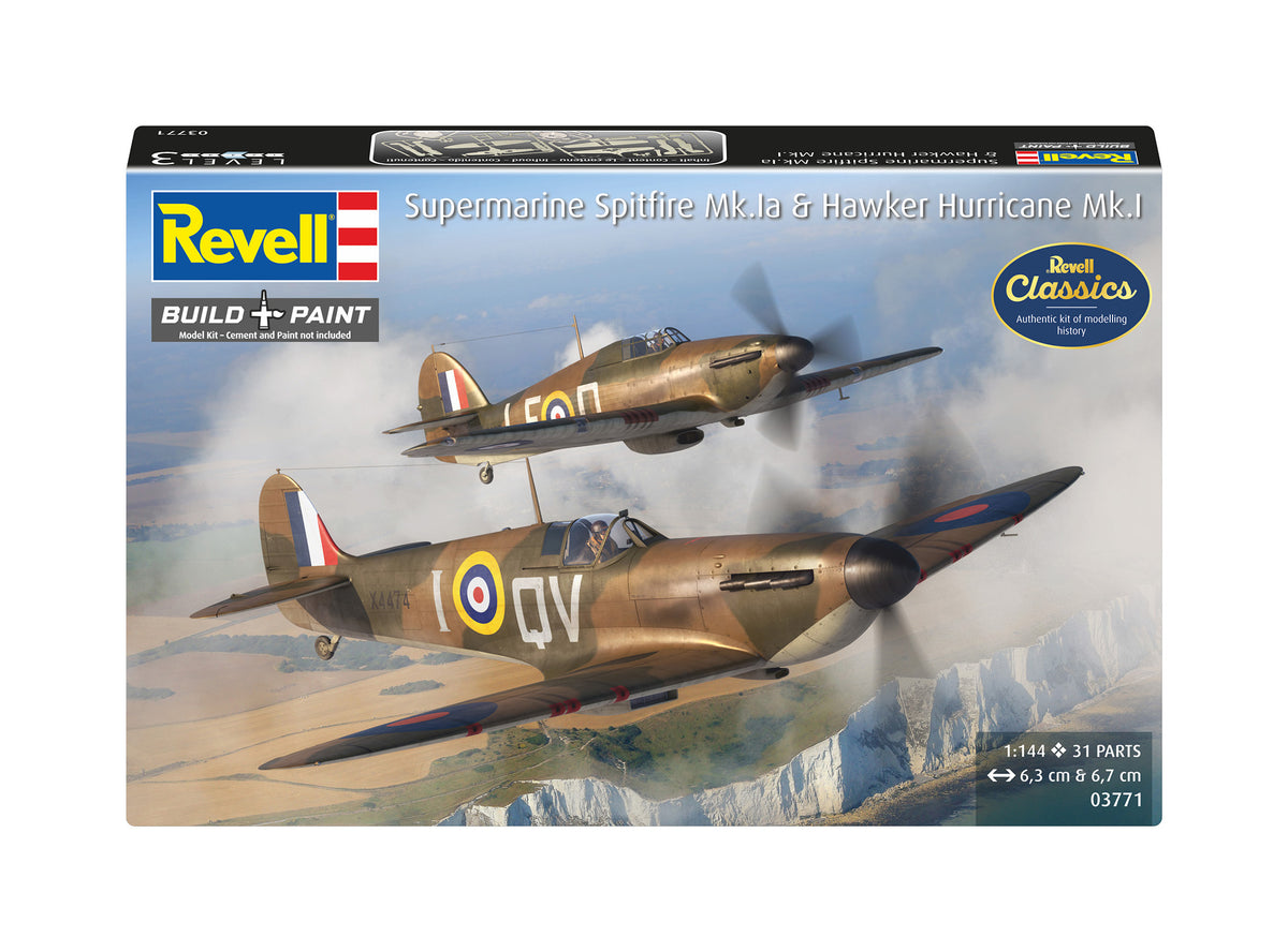 Supermarine Spitfire Mk.Ia & Hawker Hurricane Mk.I