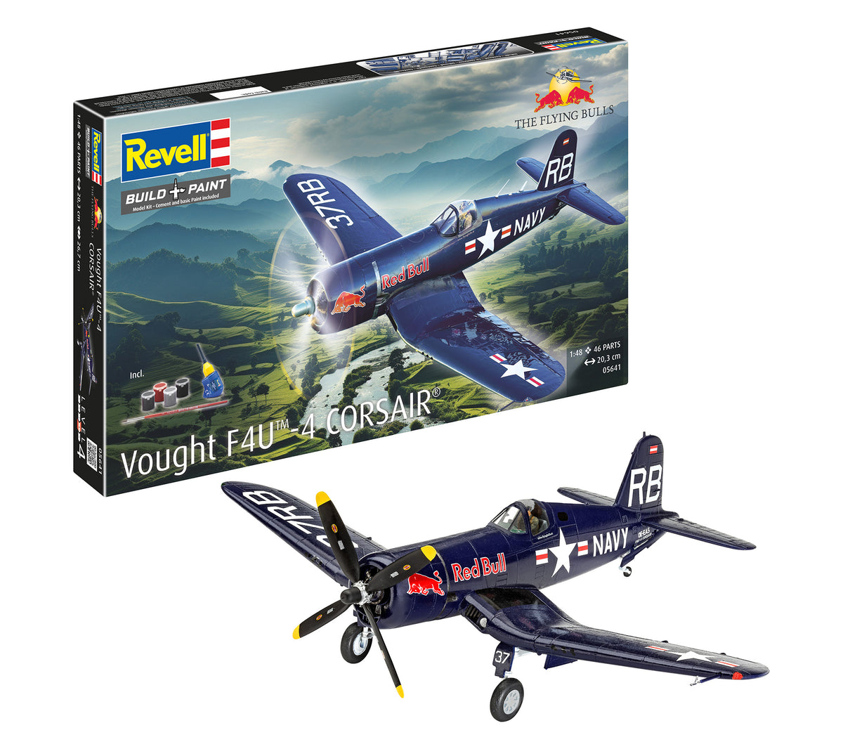 Gift Set F4U-4 Corsair: Flying Bulls 25th Anniv.