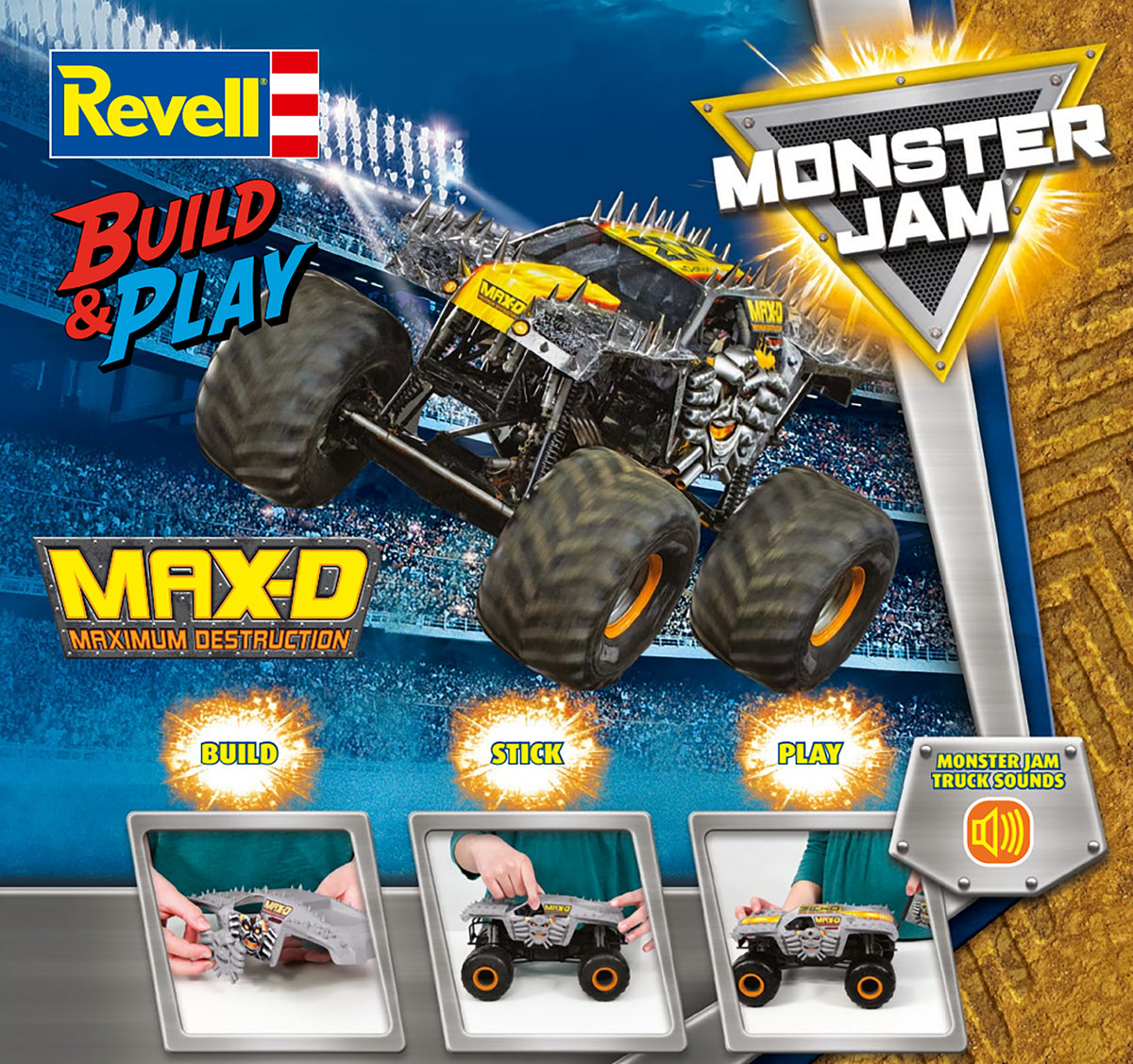 Build & Play: Monster Jam Max-D