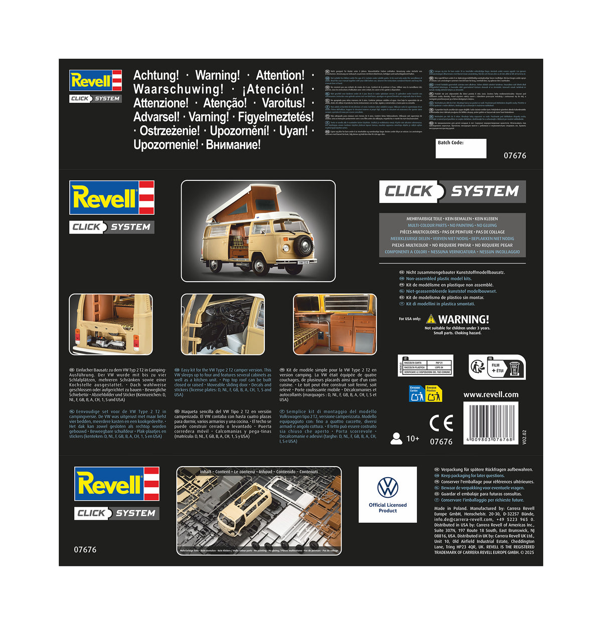 VW T2 Camper Click-System