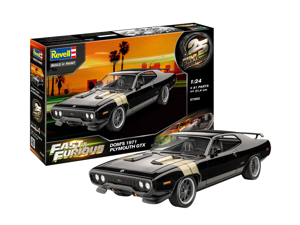 Fast & Furious Dominics 1971 Plymouth GTX