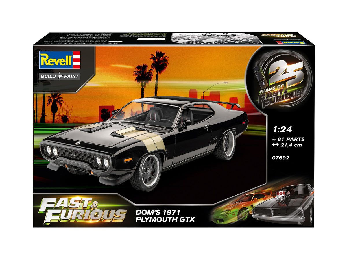 Fast & Furious Dominics 1971 Plymouth GTX