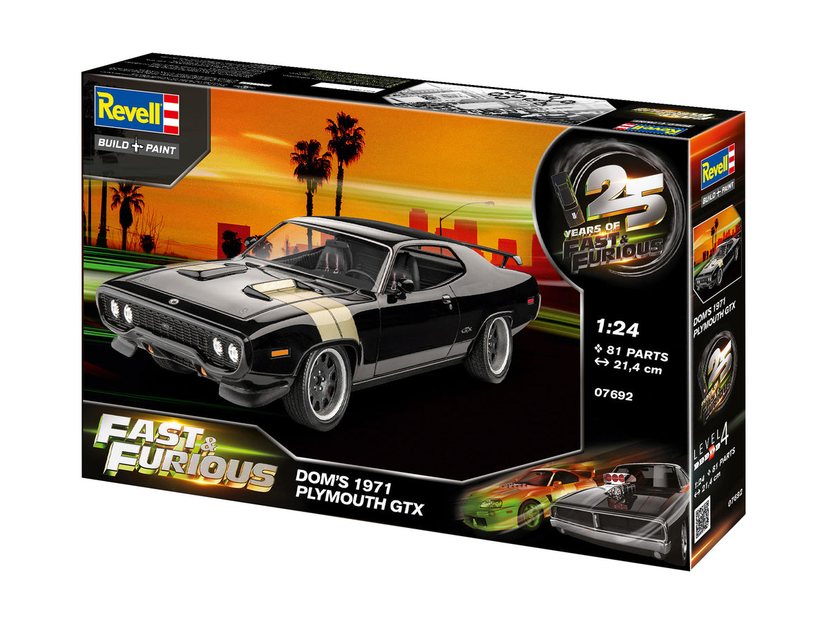 Fast & Furious Dominics 1971 Plymouth GTX