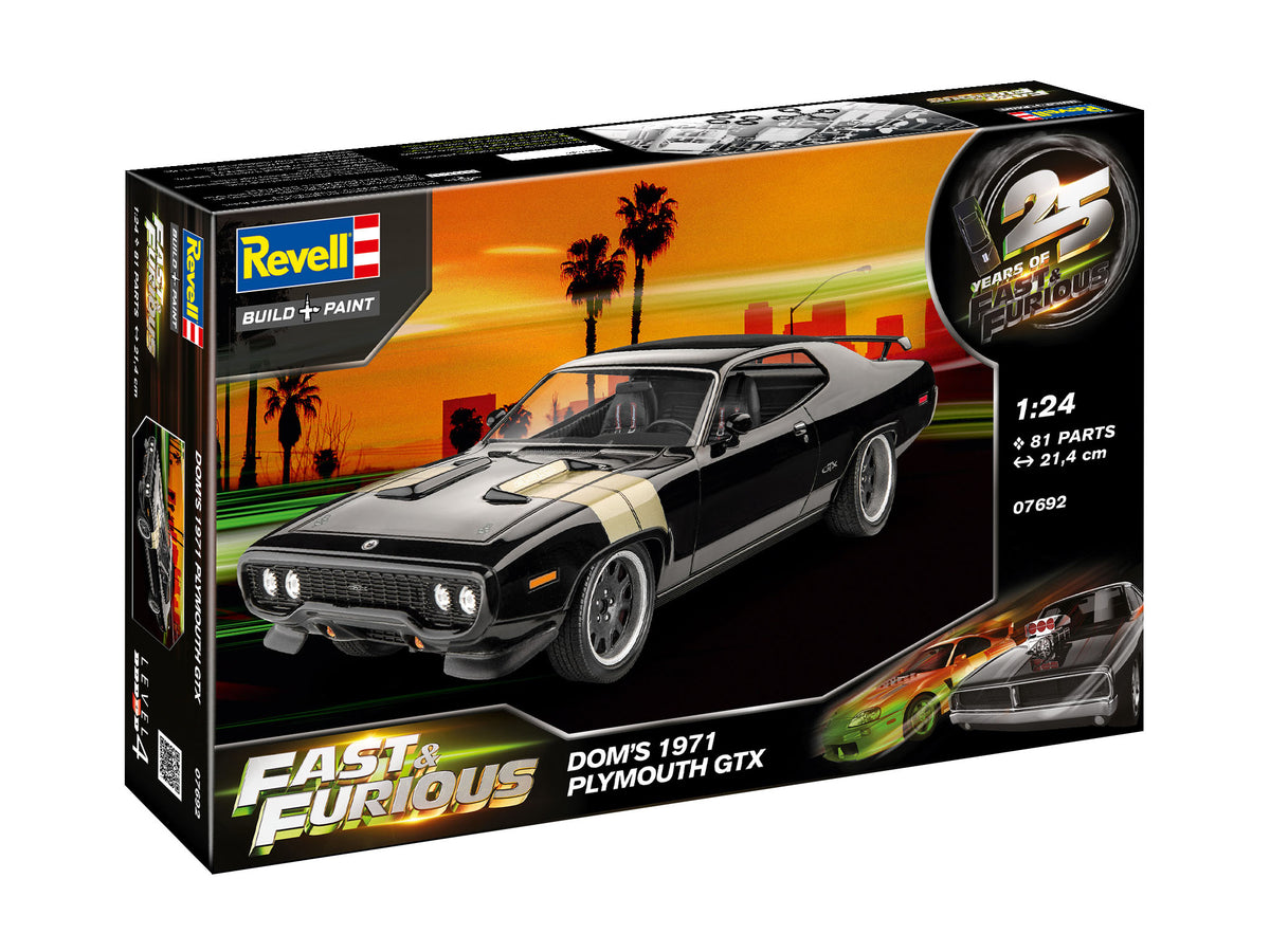 Fast & Furious Dominics 1971 Plymouth GTX