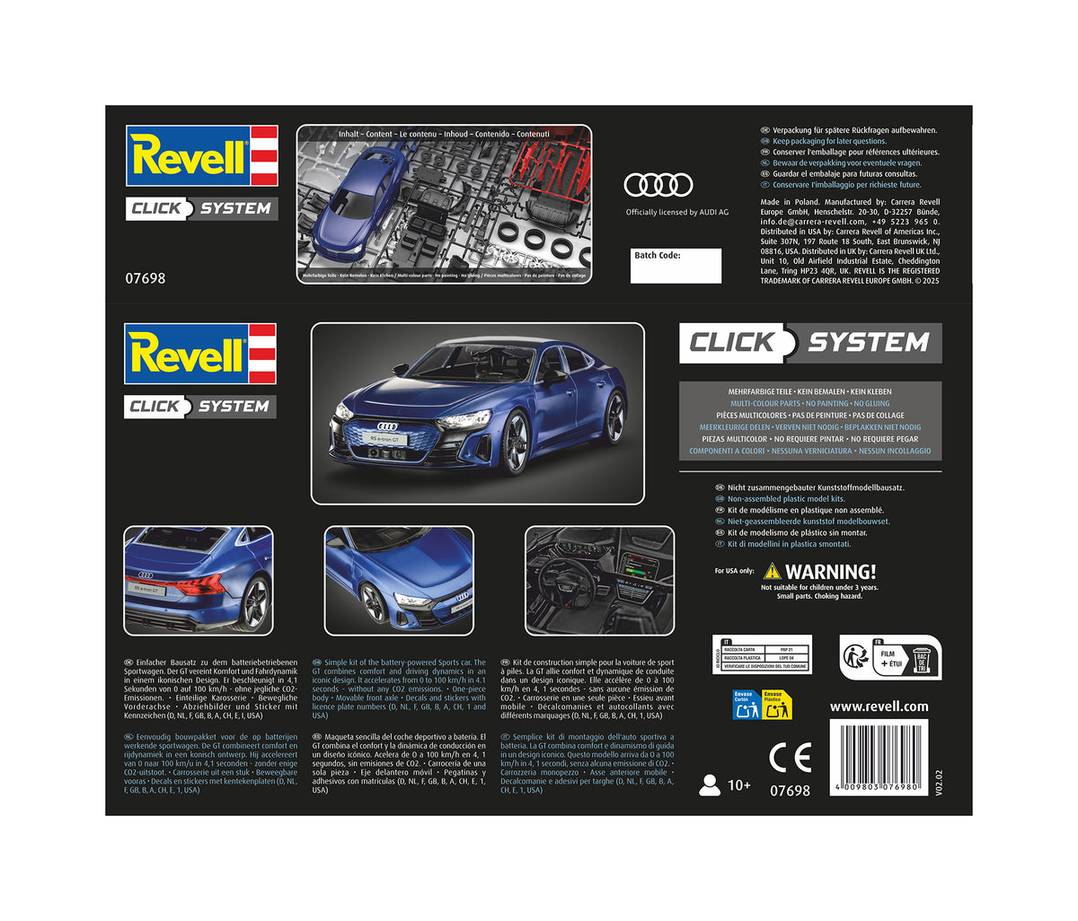 Audi RS e-tron GT Click-System