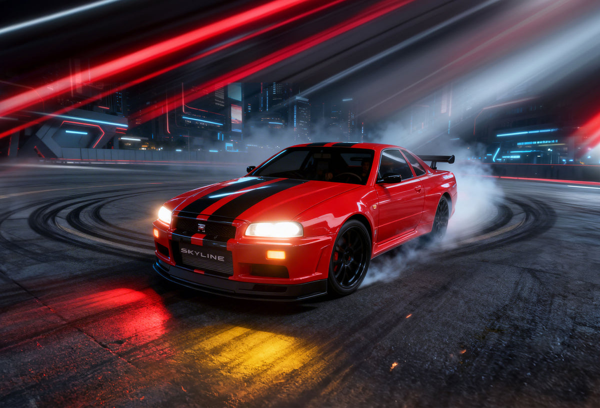 RC XXL High Speed Car  Nissan Skyline