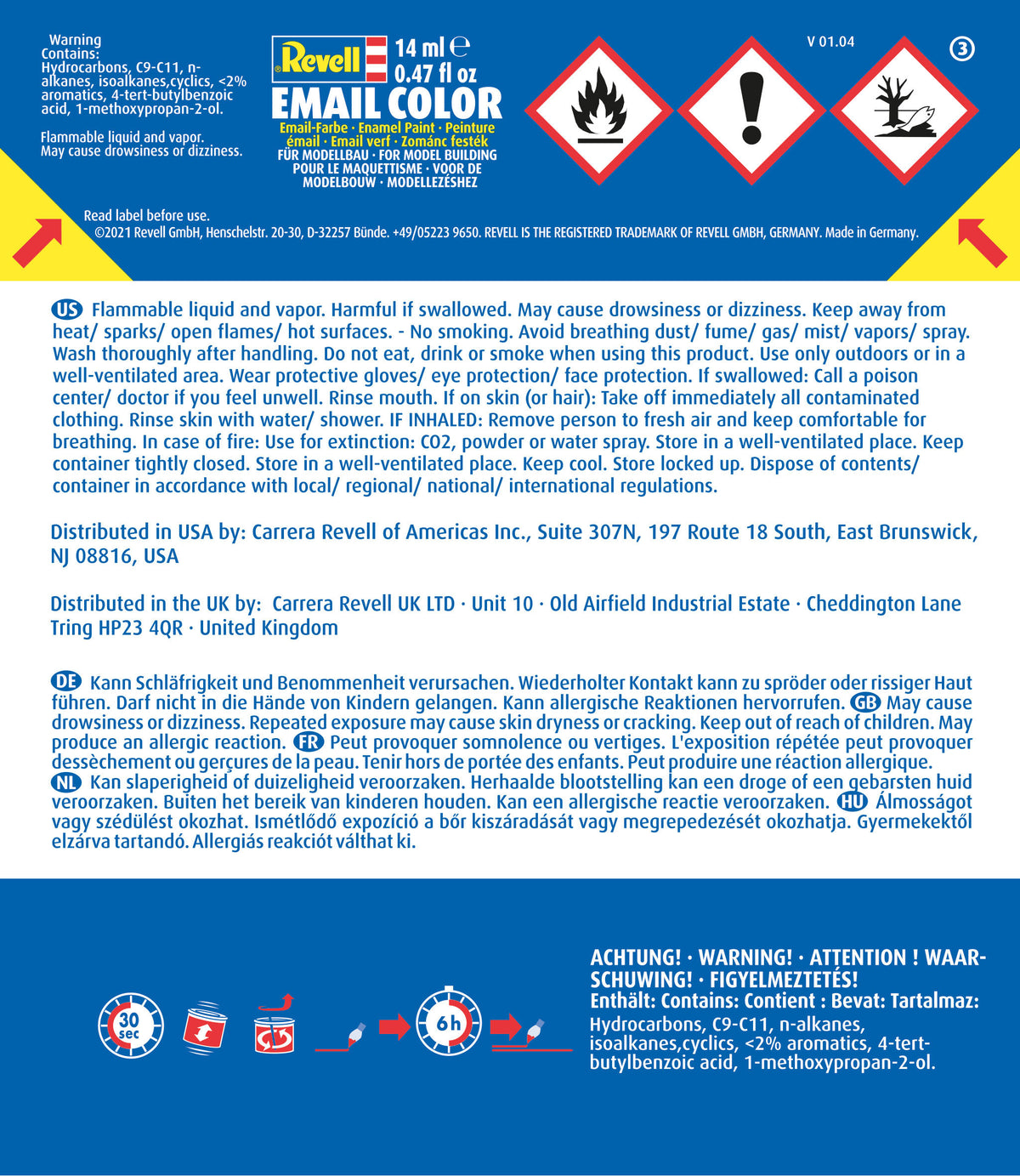 "Clear Blue" Email Color Enamel - 14ml