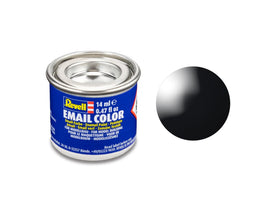 black, glossy RAL 9005 14 ml can