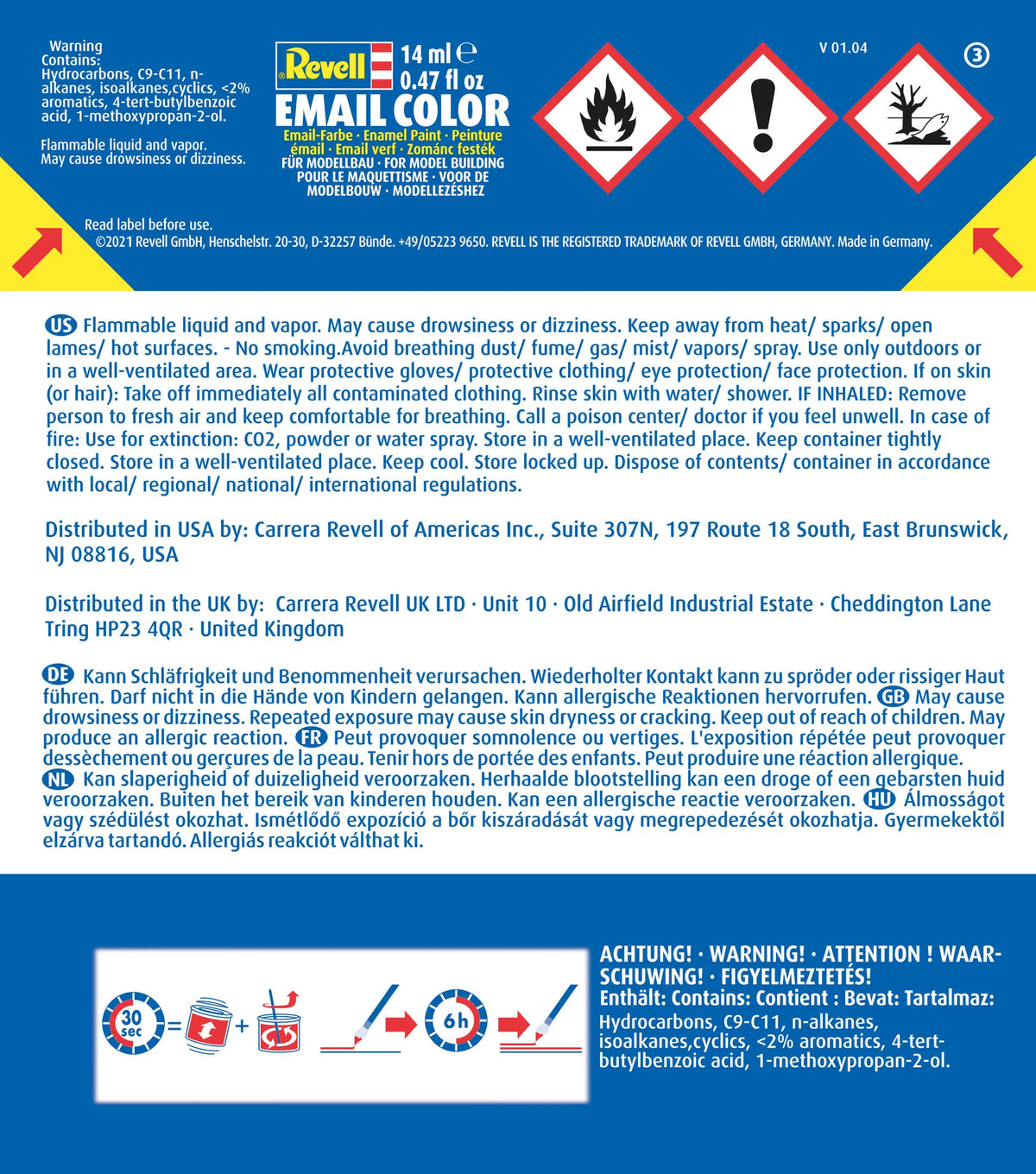 silber, metallic 14 ml-Dose