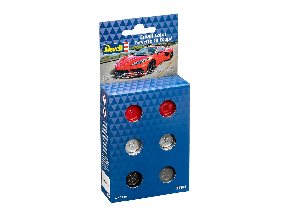 Email Color Set - Corvette® C8 Coupé (6x 14ml)