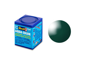 Aqua vert mousse, brillant
