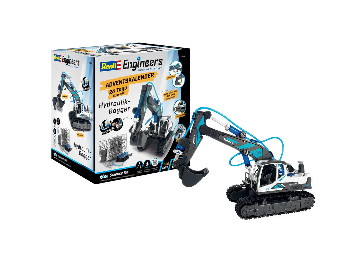 Adventskalender Engineers „Hydraulischer Bagger“