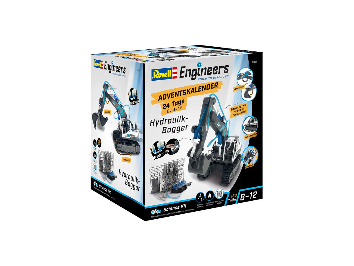 Adventskalender Engineers „Hydraulischer Bagger“