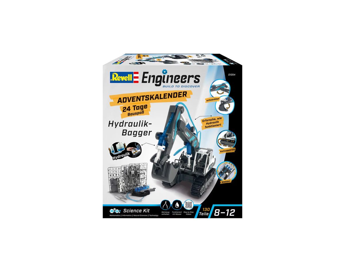 Adventskalender Engineers „Hydraulischer Bagger“