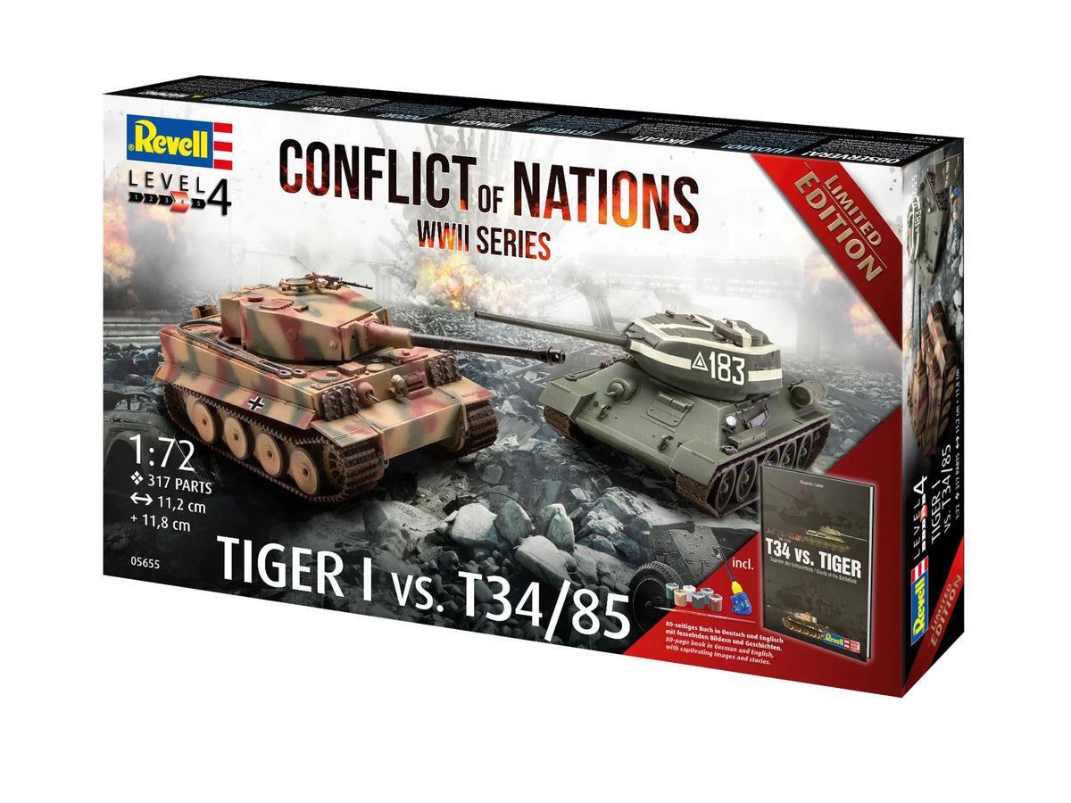 Coffret cadeau de la série Conflit des Nations sur la Seconde Guerre mondiale