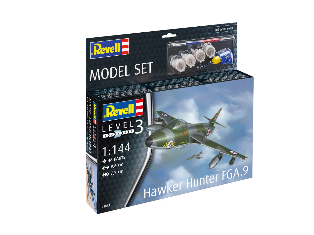 Model Set Hawker Hunter FGA.9