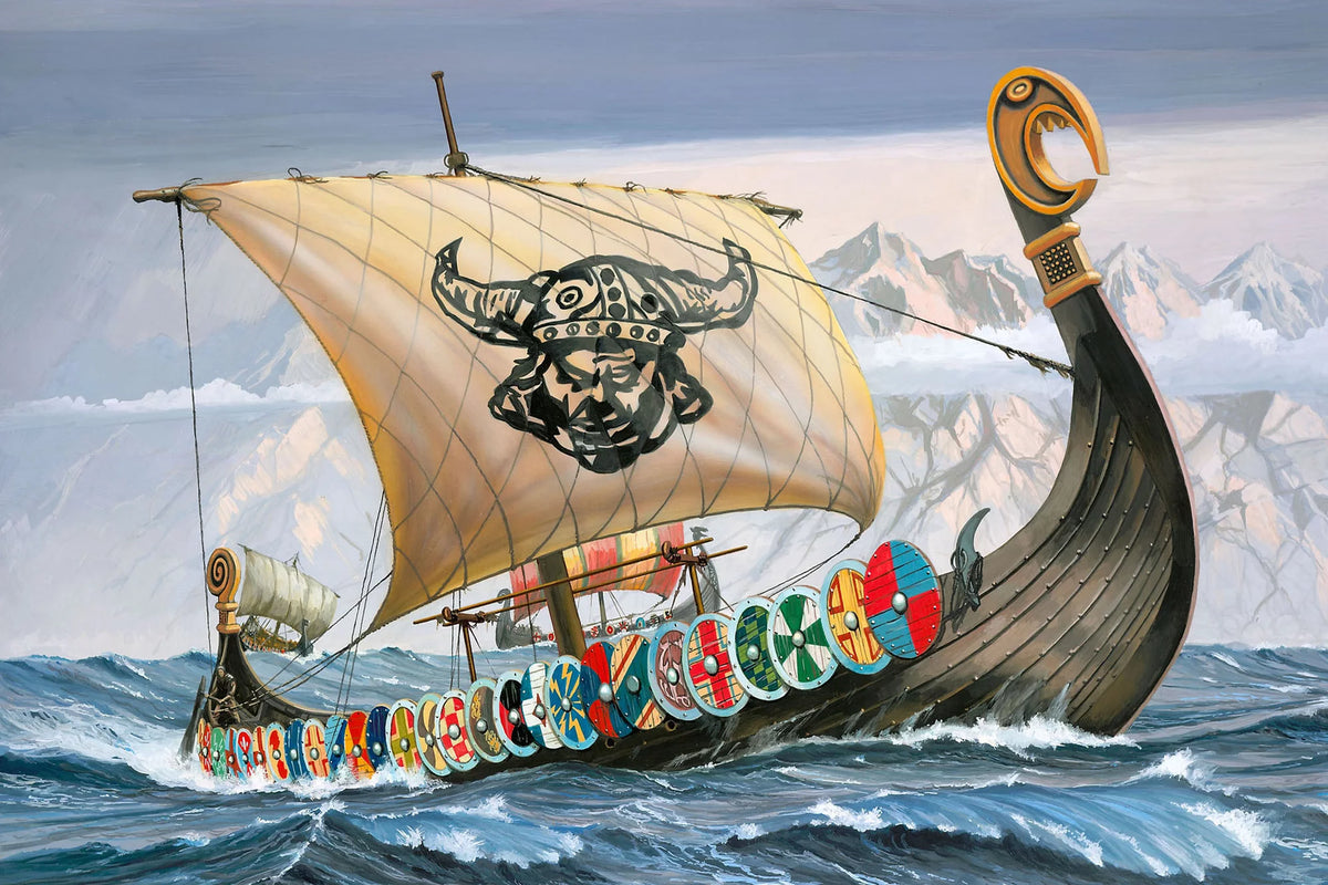 Model Set Viking Ship