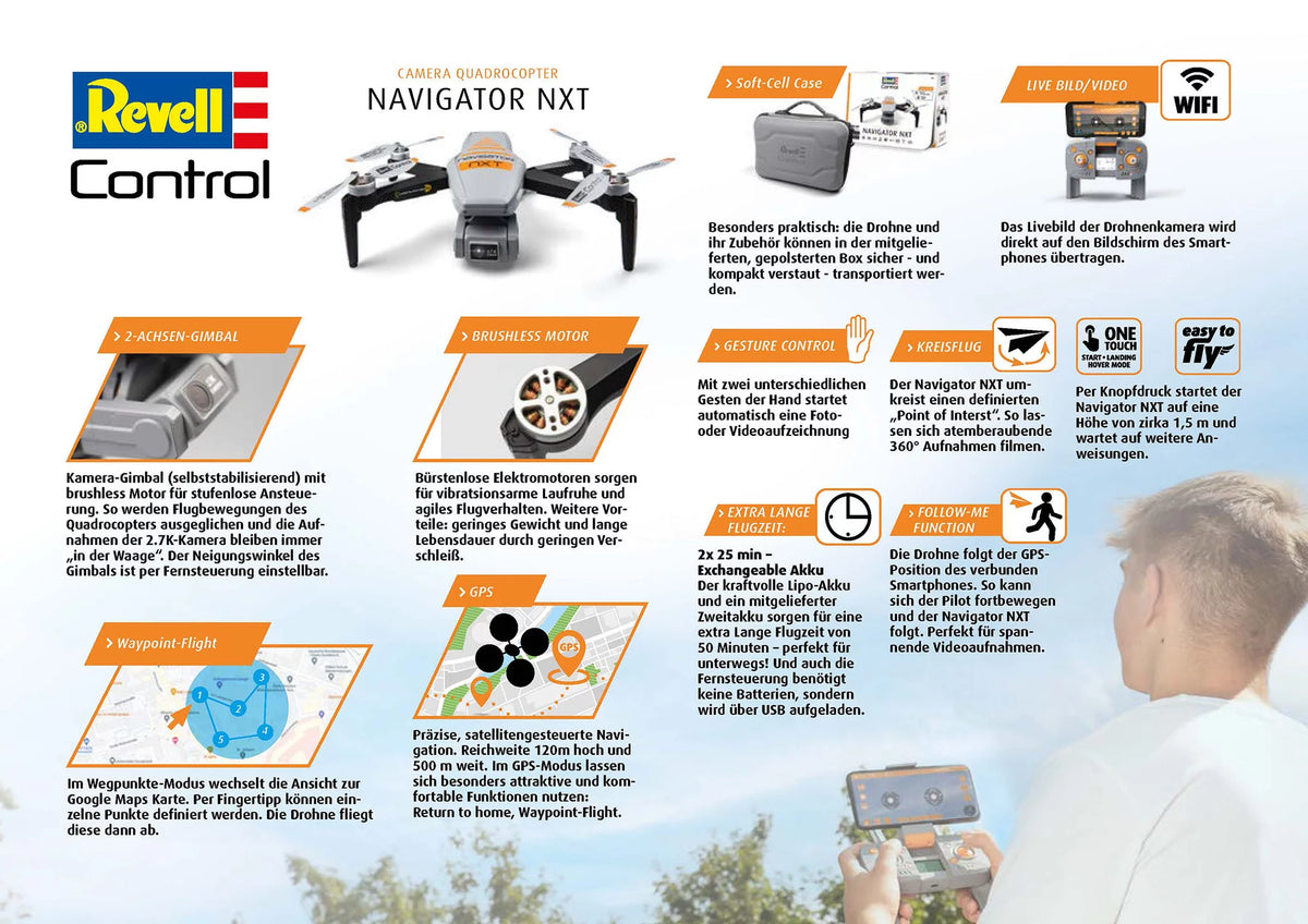RC Quadrocopter Navigator NXT 
