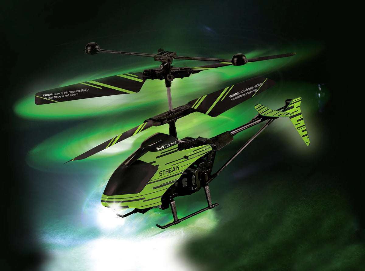 RC Helikopter "Streak" Glow in the dark