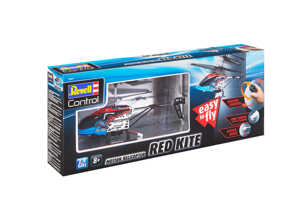 RC Helikopter "Red Kite" Motion Control