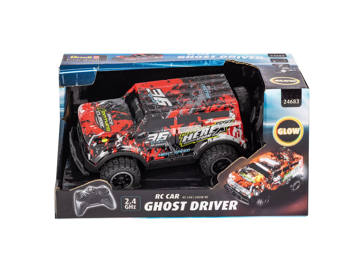 RC Car Ghost Driver (Rot)