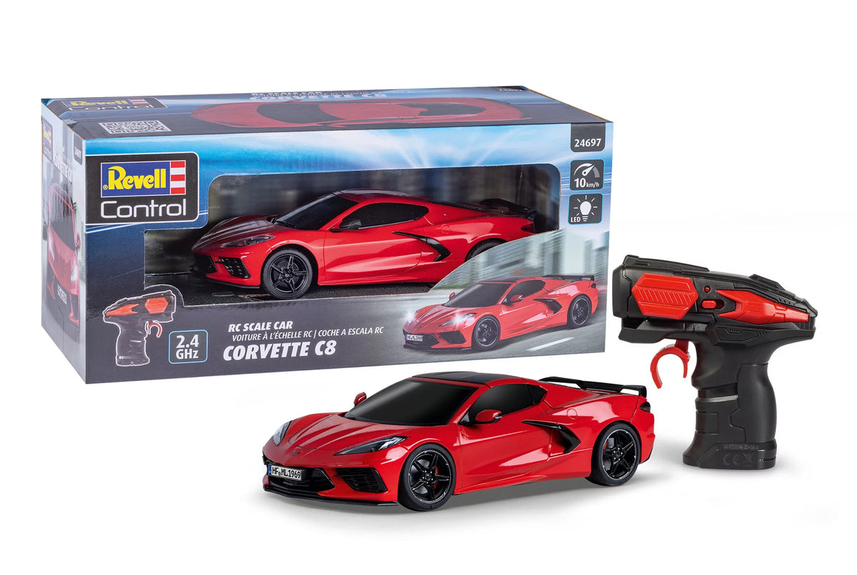 RC Scale Car Corvette C8