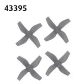 Rotor set (4 pieces) FIZZ (23823)